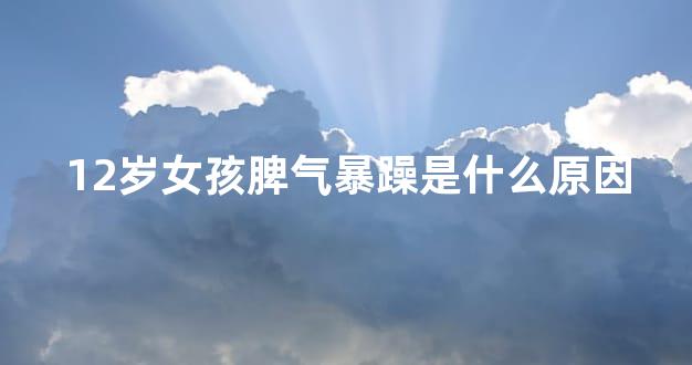 12岁女孩脾气暴躁是什么原因