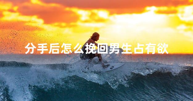 分手后怎么挽回男生占有欲