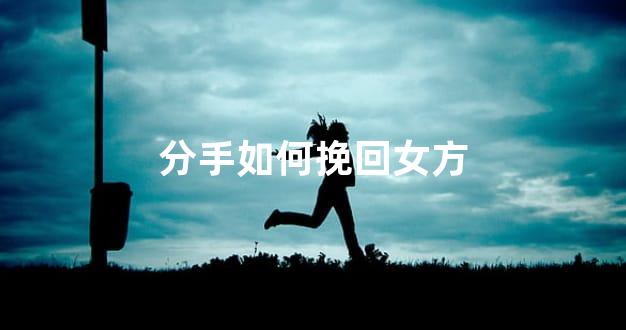 分手如何挽回女方